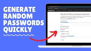 Fast and Secure Random Password Generator