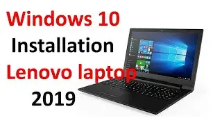 windows 10 Lenovo laptop 2021 । windows setup Bangla tutorial । windows 10 installation step Bangla