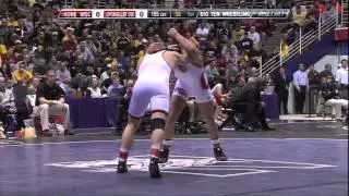 Andrew Howe vs Colt Sponseller (165) - 2011 Big Ten Wrestling Championship