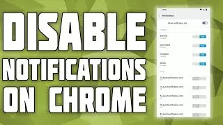 How to Turn Off Chrome Noticiations on Mobile! turn off Chrome notifications in App!