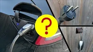 Reicht eine normale Steckdose für ein Tesla Model 3?