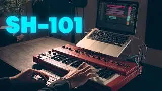 Making a song using only the Roland SH-101 synth