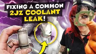 How To Repair A Common 2JZ Coolant Leak: Water Pump Pipe on a Mk4 Supra