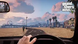 When you've completed the game, so you just drive around vibing