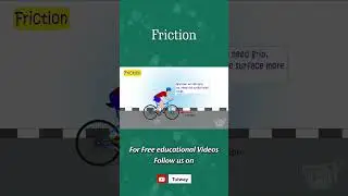 Friction | Force of Friction | Friction and Grip | Concept and Examples of Friction  Science 