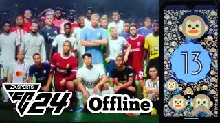 Cara install FIFA 14 Mod EA sport FC 2024 camera ps5 di Android 13 apk data dan obb || Full transfer