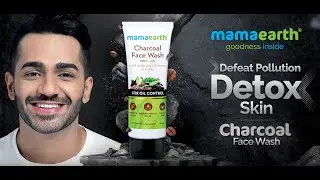 Mamaearth Charcoal Face Wash | Easy Skin Cleansing & Detox