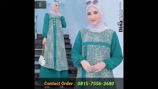 Tampil Cantik Memakai Model Baju Gamis Modern Terbaru 2024 Kekinian