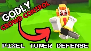 NEW Halloween Update in Pixel Tower Defense - PENNYCLOWN CHANGES EVERYTHING