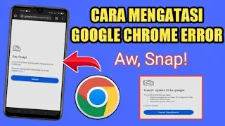 Cara Mengatasi Chrome Error Aw Snap! | Tidak Bisa Browsing