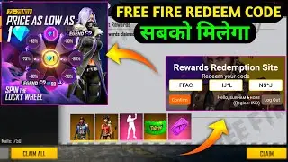 Free Fire Redeem Code Today 14 November | Free Fire New Event 1 Diamond Spin | Redeem Code Free Free