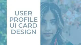 Profile Card UI Design  --  User Profile Card Design in HTML CSS and Javascript