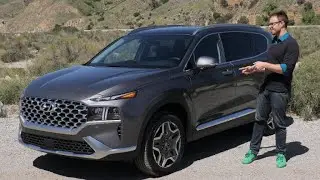 2022 Hyundai Santa Fe Plug-in Hybrid Test Drive Video Review