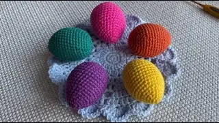 How to Crochet an Easter Egg #2 | Master Class | Amigurumi Ring