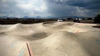 Browning Montana skatepark is interesting!