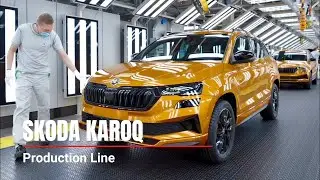 SKODA KAROQ Production Line - Car Factory