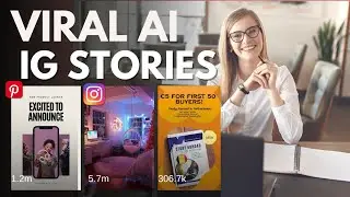 This AI tool makes IG Stories and Pinterest Pins IN ONE CLICK (Capcut AI Poster)