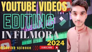 How to edit videos for youtube in filmora X | Filmora video editor tutorial 2024