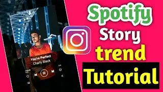 How to do instagram Spotify story trend🔥🔥|Instagram new trend 2021.