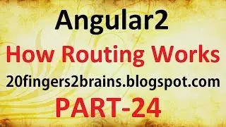 Angular2 - How Routing works in Angular