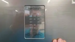 Дисплей на холодильнике Samsung. Функция Freezer Convert. Как работать с ним(дисплеем)?