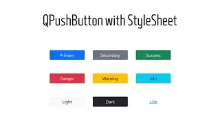 ★PyQt Style Sheets ★ QPushButton