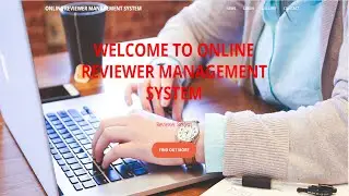 Online Reviewer Management System in PHP/PDO with Full Source Code | Free to Download