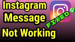 Fix Instagram Message Problem 2022 | Instagram DM Not Working