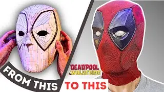 I Made A DEADPOOL Mask Out Of Cardboard (And Here’s How You Can Too!)