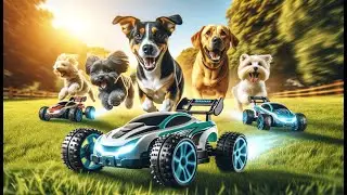 🐕 Best Remote Control Car for Dogs to Chase 🐾 | SGILE RC Stunt Car Toys 🐾