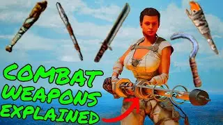 COMBAT WEAPONS BUFFS and NERFS Explained!! Combat Weapons Guide for Ark Survival Ascended!!!