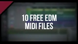 FREE MIDI PACK - 10 FREE MIDIS (LINK IN DESCRIPTION)