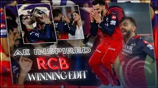 RCB Winning Edit | Ae inspired | Alight Motion | IPL 2025