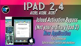 (iPad 2,4)  iCloud Activation Untethered bypass New Tool | Simply Tech-Key !