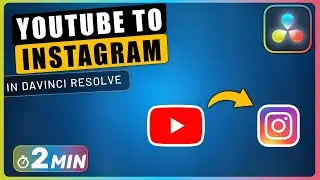 How to Convert YOUTUBE Videos to INSTAGRAM Posts in Davinci Resolve