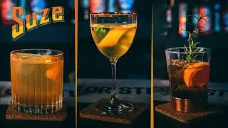 Three Suze Liqueur/Aperitif Cocktails Recipes | Home bar