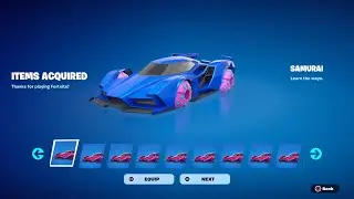 How To Get Samurai Car Bundle For FREE! (Fortnite)