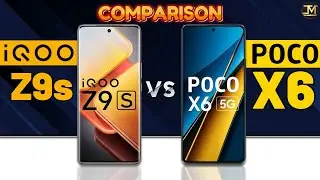 iQOO Z9s vs POCO X6 : Which Phone is Best❓🤔