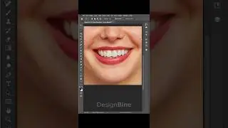 How to Make Teeth Whiten in Photoshop #photoshop #photoediting #shorts