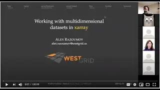 Working with multidimensional datasets in xarray