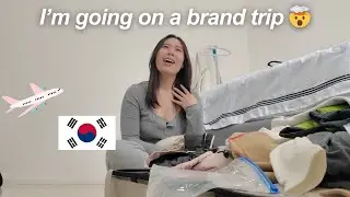I'm going on my FIRST solo BRAND TRIP!! LET'S PACK!! 🤯