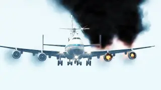 B747 NASA Emergency Landing Due To Engine Issue [XP11]