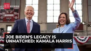 Kamala Harris in first speech after Biden dropped out of prez race, says His legacy is unmatched