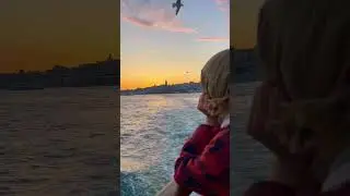 Magical View of Istanbul from Bosphorus Sea #youtubeshorts #2023 #istanbul #travel