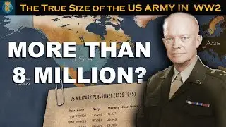 The True Size of the American Land Army in WW2