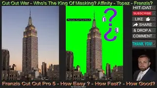 Cut Out War - Whos The King Of Masking - Franzis Cut Out Pro 5 - City Sky Line - S1_E3