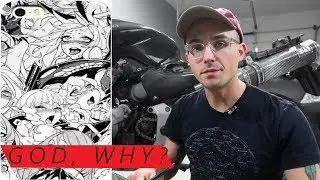 My Patrons Decided to Wrap my Bike in Hentai... (Beginner Build Build Series Ep. 4)