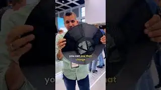 Solar Charging Hat by EcoFlow: Power Your Phone Anywhere | IFA 2024 #shorts