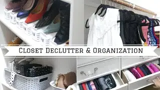 Marie Kondo inspired Closet Organization | Konmari declutter | 10 Tips