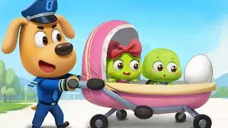 The Eggs Adventure | Educational Cartoons for Kids | Police Rescue | Sheriff Labrador